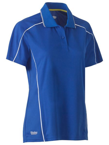 BKL1425 BISLEY LADIES COOL MESH POLO SHIRT - ON THE GO SAFETY & WORKWEAR