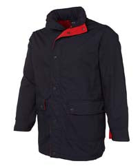 3LL JB's LONG LINE JACKET BLACK AND RED