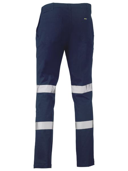 BISLEY Taped Biomotion Stretch Cotton Drill Work Pants BP6008T
