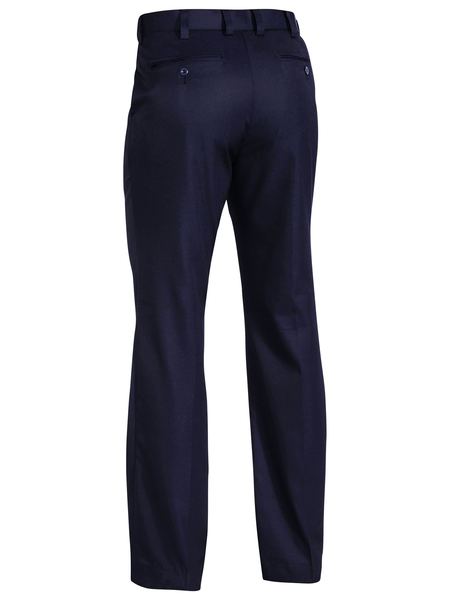 BP6123D BISLEY MENS PERMANENT PRESS TROUSER - ON THE GO SAFETY & WORKWEAR