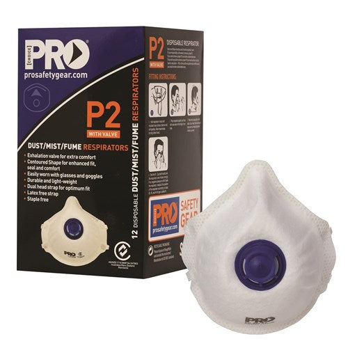 Pro Choice Dust Masks P2 With Valve PC321
