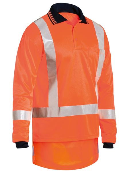 BK6805T BISLEY TTMC-W COOL VENT HI VIS POLO SHIRT - ON THE GO SAFETY & WORKWEAR