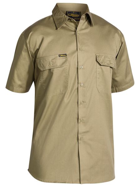 BISLEY Cool Lightweight Drill Shirt - Short Sleeve BS1893