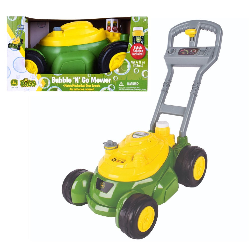 John Deere Bubble 'N' Go Mower Combo (No Batteries Required) 320907