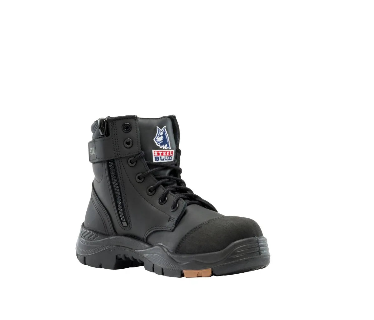 Steel Blue Argyle Zip Composite  Safety Boots 317532
