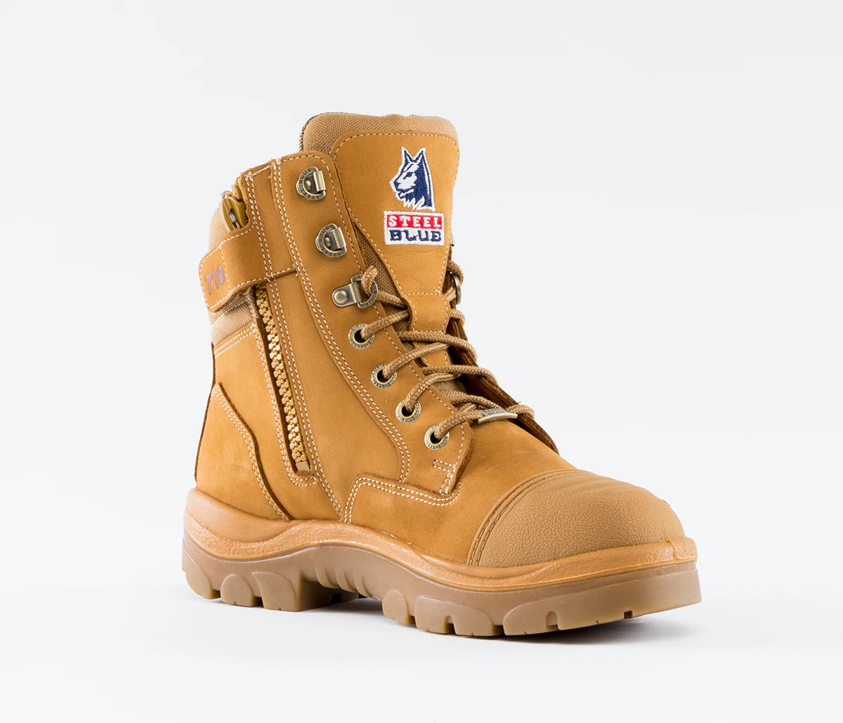 Steel Blue Ladies Southern Cross Zip Scuff Safety Boots  512719