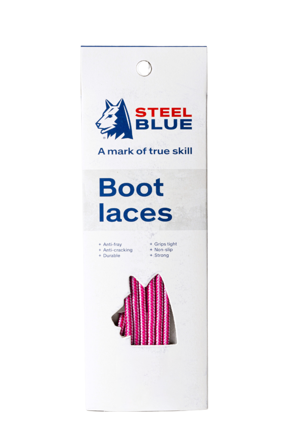 Steel Blue Laces  140cm - Assorted Colours