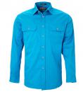 Pilbara Mens Open Front Long Sleeve Shirt RM500BT