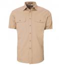 Pilbara Mens Open Front Short Sleeve Work Shirt RM500BTS