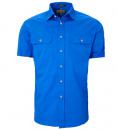 Pilbara Mens Open Front Short Sleeve Work Shirt RM500BTS