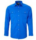 Pilbara Mens Open Front Long Sleeve Shirt RM500BT