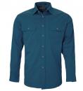 Pilbara Mens Open Front Long Sleeve Shirt RM500BT