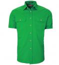 Pilbara Mens Open Front Short Sleeve Work Shirt RM500BTS