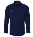 Pilbara Mens Open Front Long Sleeve Shirt RM500BT