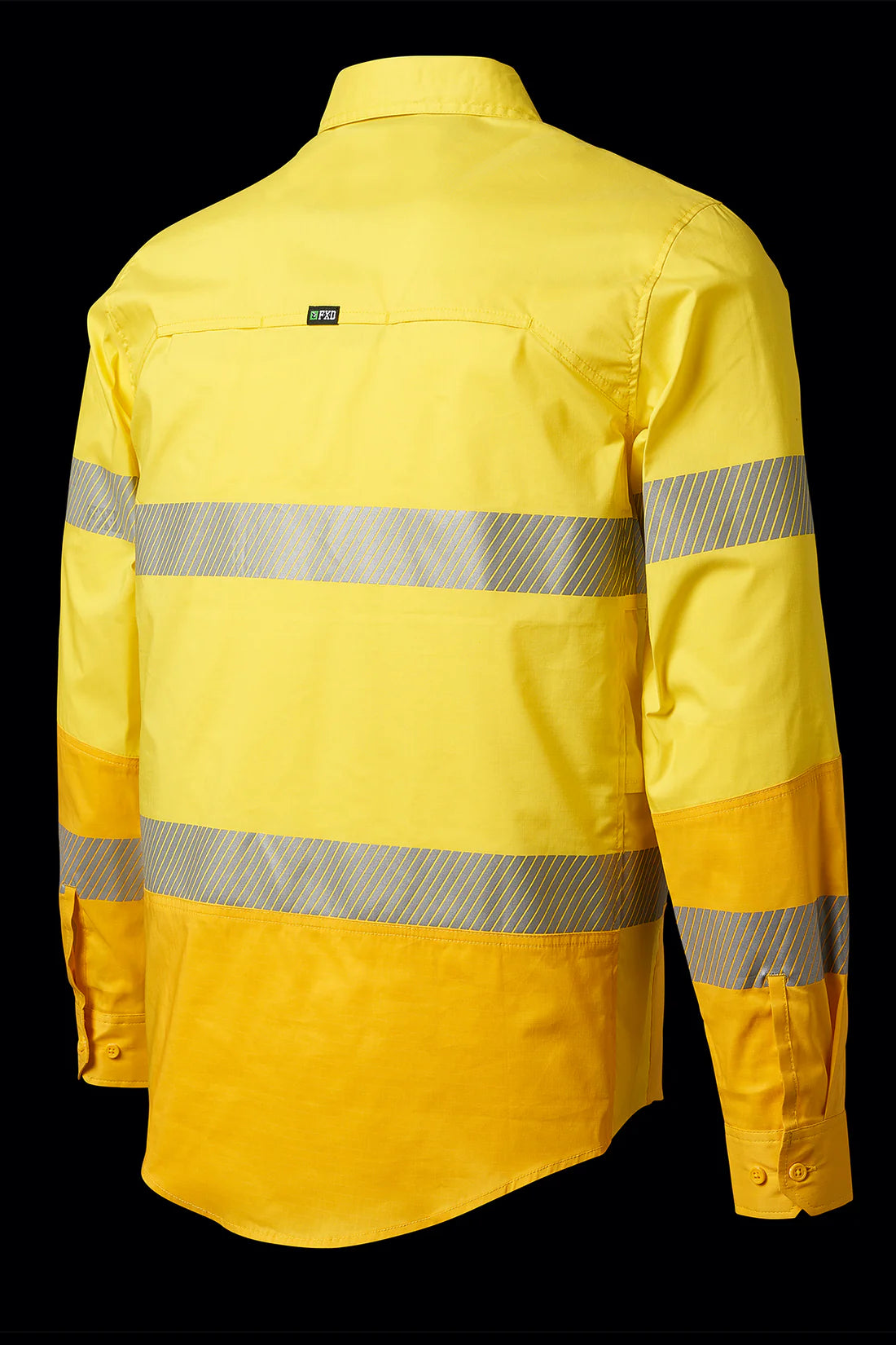 FXD Mens Hi-Vis Taped Stretch Work Shirt LSH-2T