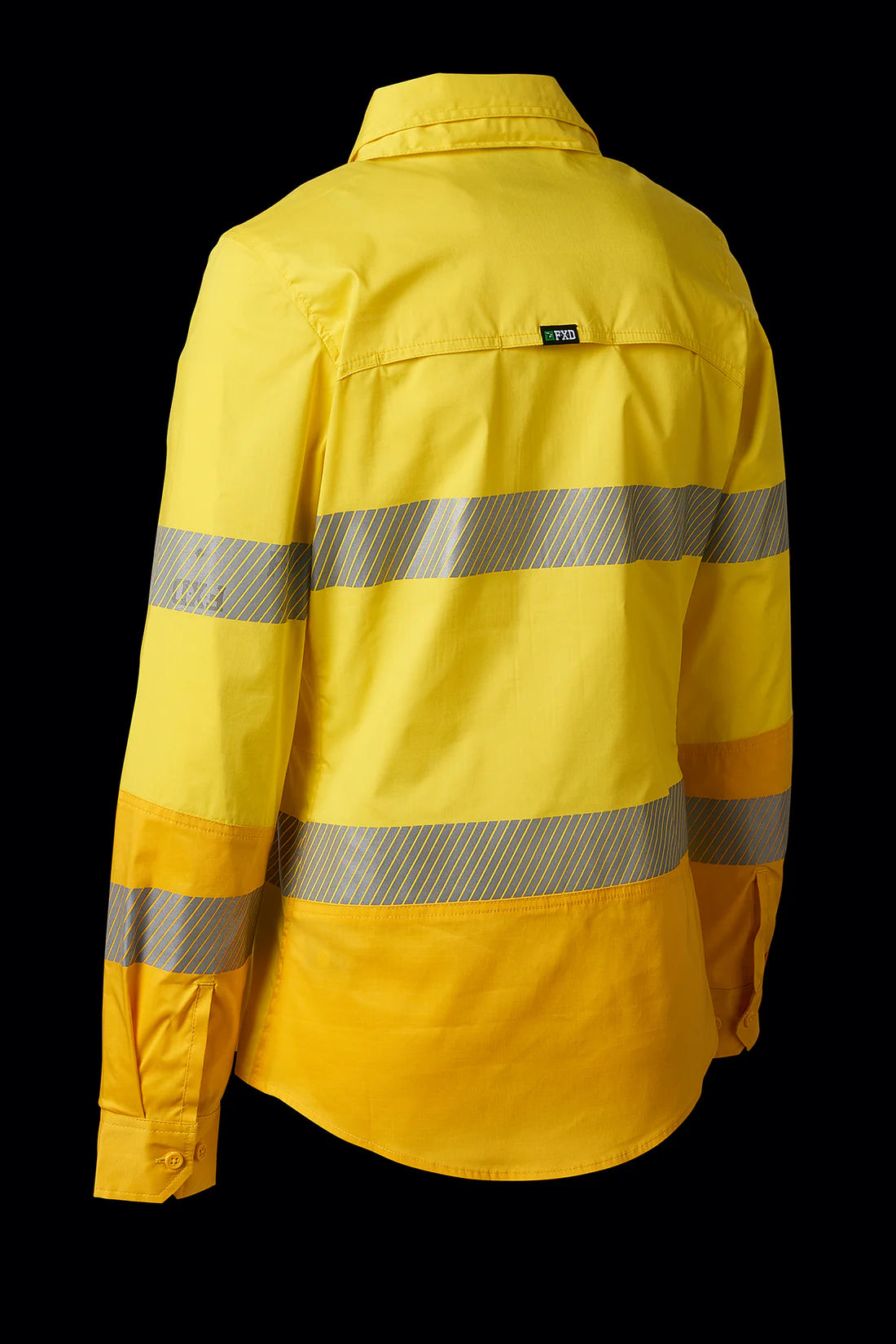 FXD Ladies Hi-Vis Taped Stretch Work Shirt LSH-2WT