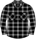 RITEMATE Closed Front Flannelette Shirt RM123SCF