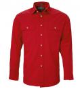 Pilbara Mens Open Front Long Sleeve Shirt RM500BT