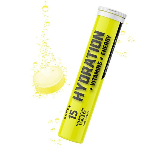 THORZT Effervescent Tablets - Hydration + Vitamins &amp; Energy Punch THEV15-PU