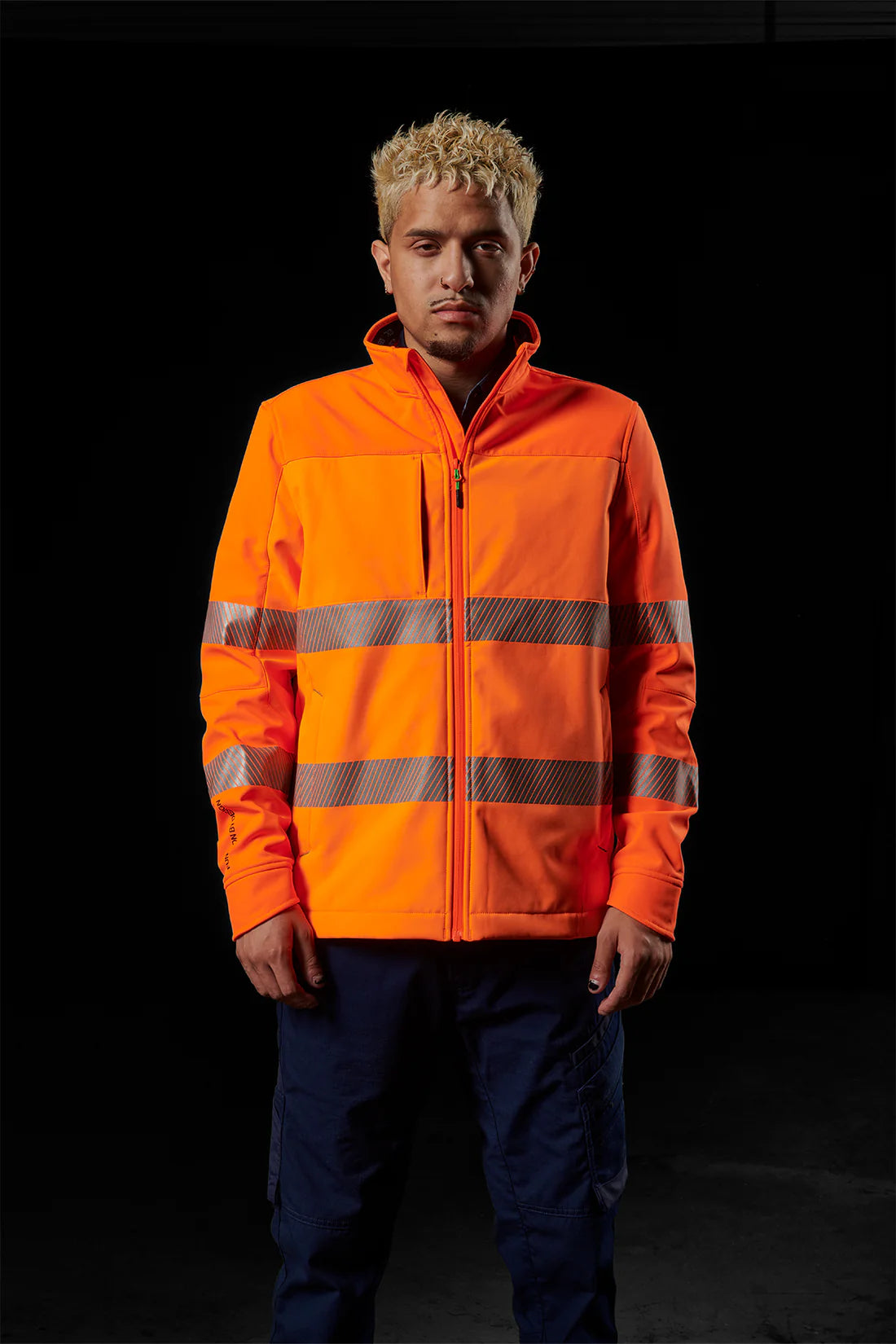 FXD Hi Vis Taped Soft Shell Work Jacket WO-3T