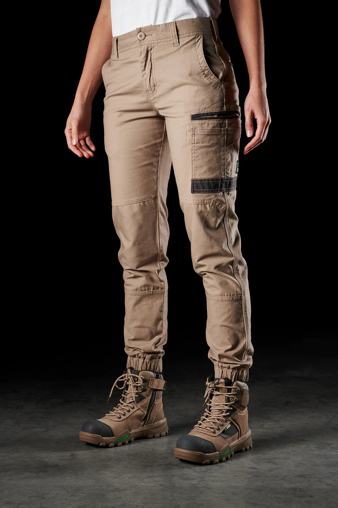 FXD Ladies Stretch Cuffed Work Pants WP 4W ON THE GO SAFETY WORKWEAR