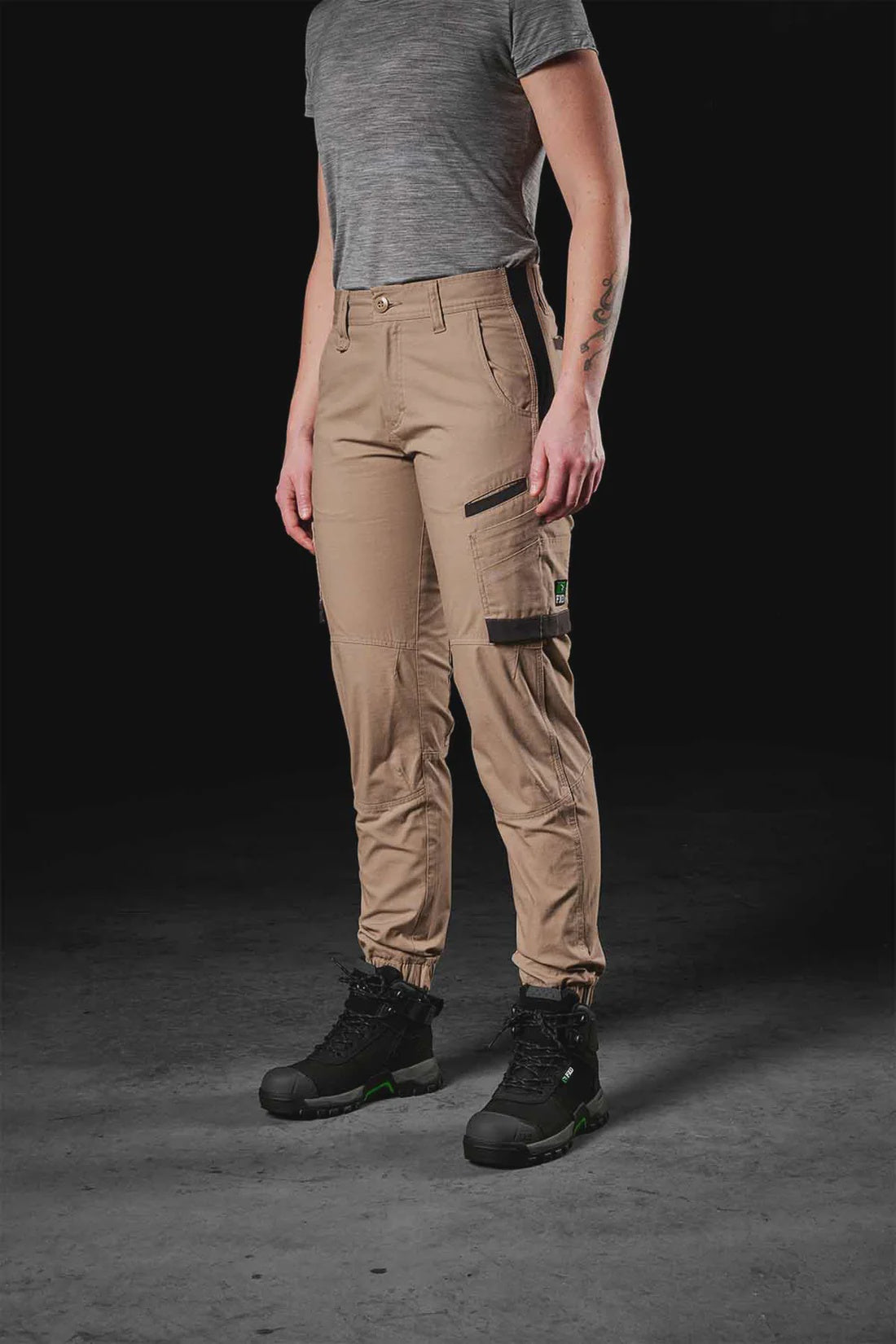 FXD Ladies Cuffed Stretch Ripstop Pant WP-8W