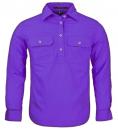 Pilbara Kids Long Sleeve Shirt RM400CF