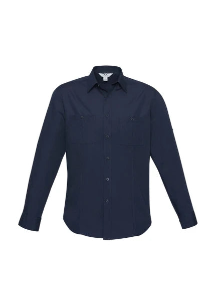BIZ COLLECTION Mens Bondi Long Sleeve Shirt S306ML