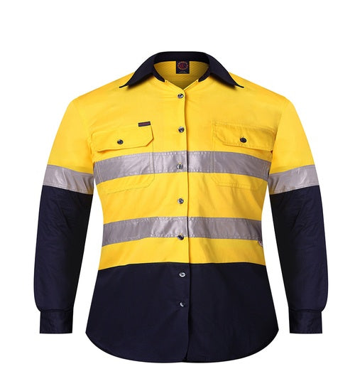 Kids 2-Tone Long Taped Sleeve Shirt RM4050R