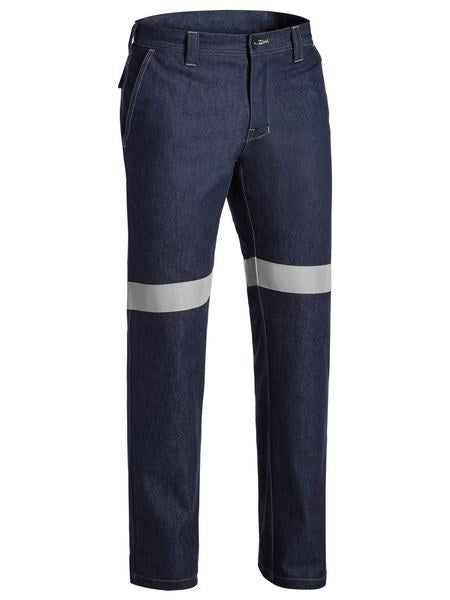 BP8091T BISLEY TAPED FR DENIM JEAN - ON THE GO SAFETY & WORKWEAR