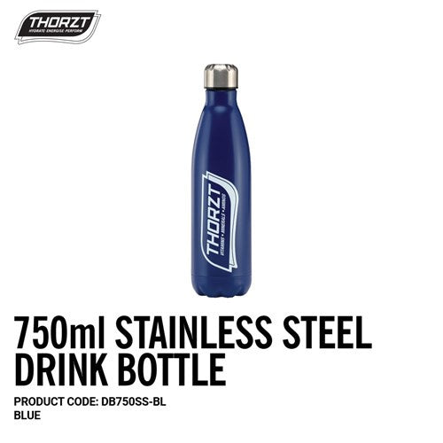 THORZT Stainless Steel Drink Bottle 750mL - Blue DB750SS-BL
