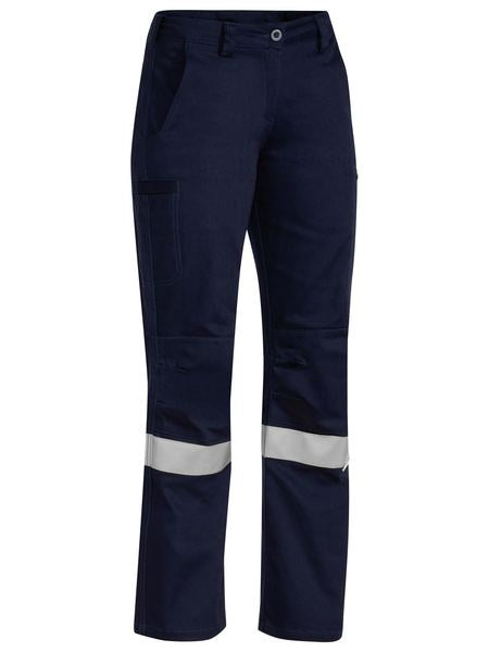 BISLEY Ladies 3M Taped Industrial Engineered Drill Pant BPL6021T