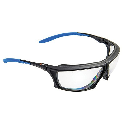 PROTEUS 2 SAFETY GLASSES CLEAR LENS DUST GUARD, RATCHET ARMS - 1900