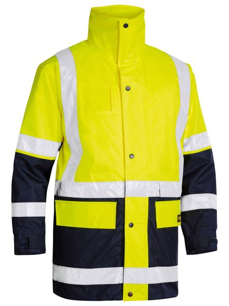 BISLEY 5 IN 1 RAIN JACKET BK6975 - ON THE GO SAFETY &amp; WORKWEAR