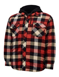 HARD YAKKA Quilted Flannel Shacket Y06690