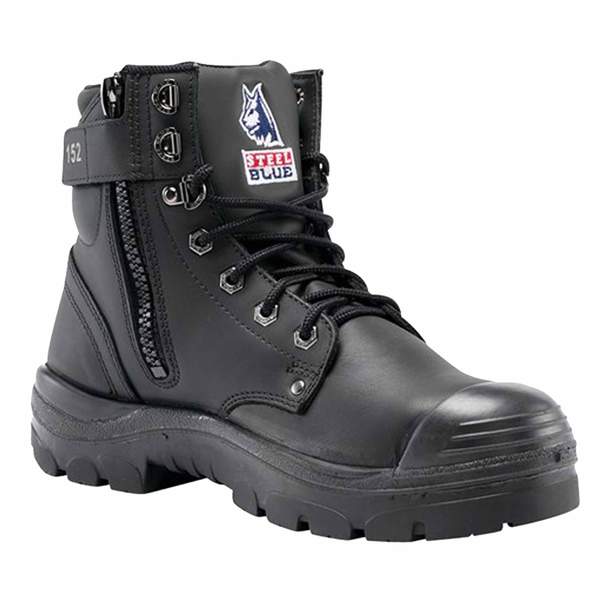 Steel blue boots 152 discount