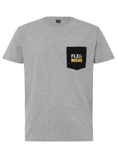 BISLEY Mens Flex &amp; Move Cotton Tee BKT065