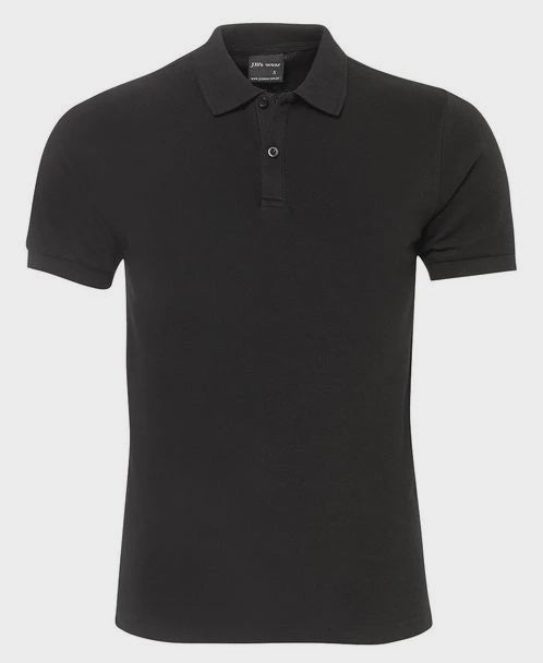 JB's Fitted Polo - Black 2FTP