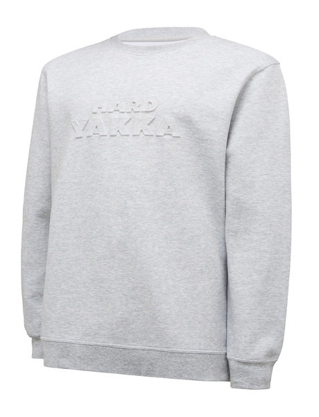HARD YAKKA Crew Neck Jumper With Silicone Print Y11690