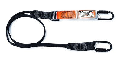 WLO1SNSN LANYARD 2M WEBBING 2 x SNAPHOOKS - ON THE GO SAFETY & WORKWEAR