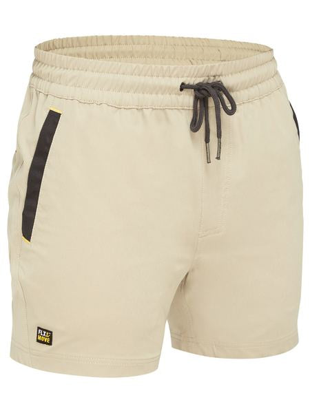 BISLEY Flex & Move Stretch Elastic Waist Short BSH1331