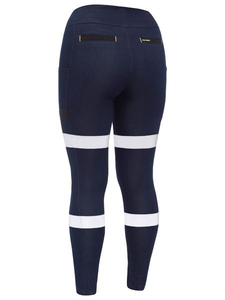 BISLEY Ladies Flx & Move Biomotion Taped Leggings  BPL6026T