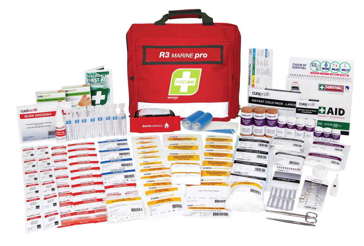 FAR3M30	 FIRST AID KIT, R3, MARINE PRO KIT, SOFT PACK