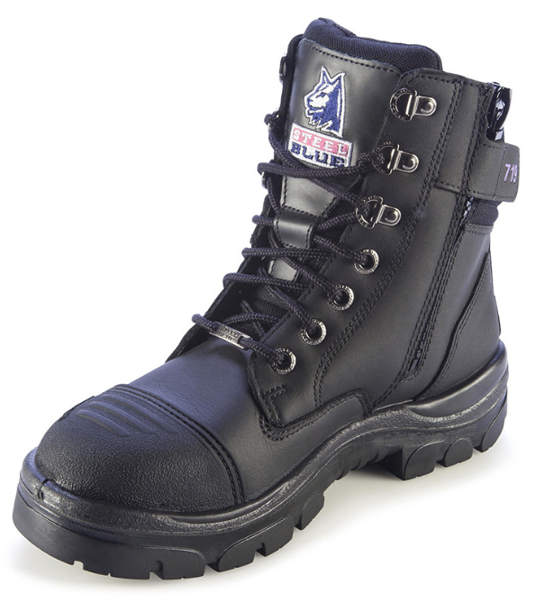 Steel Blue Ladies Southern Cross Zip Scuff Safety Boots  512719
