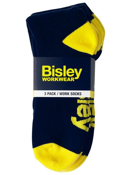 BISLEY Work Socks - 3 Pack BSX7210