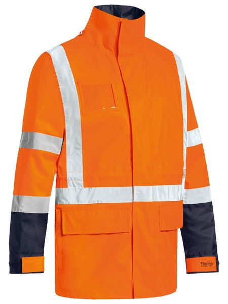 BJ6377HT BISLEY TTMC-W 5 IN 1 WET WEATHER JACKET - ON THE GO SAFETY & WORKWEAR