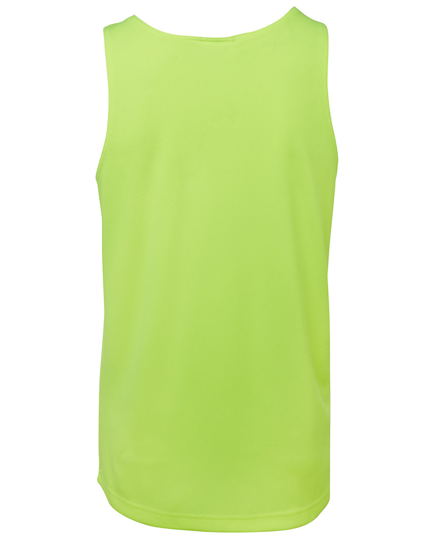 6HTS JB&#39;S HI-VIS TRADITIONAL SINGLET - ON THE GO SAFETY &amp; WORKWEAR