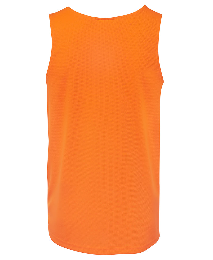 6HTS JB&#39;S HI-VIS TRADITIONAL SINGLET - ON THE GO SAFETY &amp; WORKWEAR