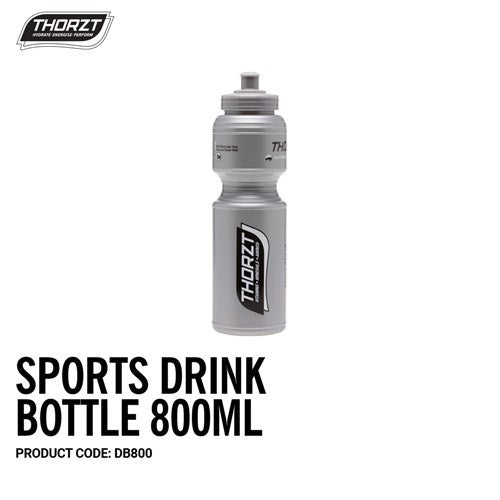 THORZT Sports Drink Bottle 800mL - Silver DB800