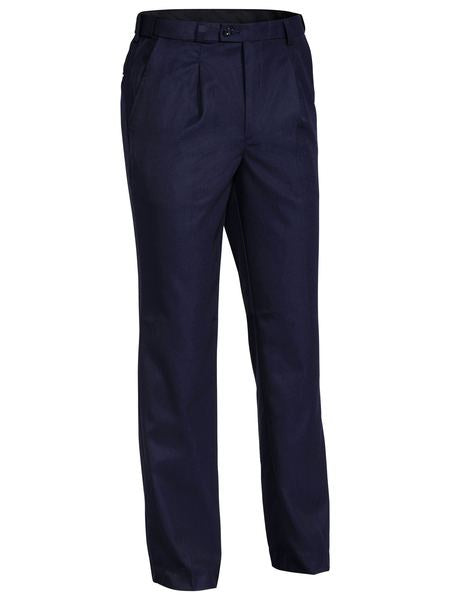 BP6123D BISLEY MENS PERMANENT PRESS TROUSER - ON THE GO SAFETY & WORKWEAR
